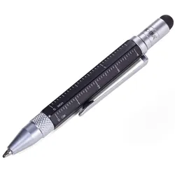 TROIKA® Kugelschreiber LILIPUT TOOL PEN schwarz 1.0 mm Schreibfarbe: schwarz