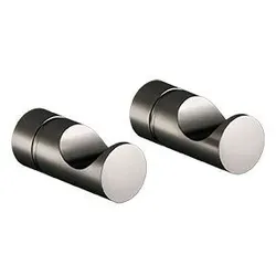 Damixa Silhouet Haken (2 Stück), Graphit PVD, 483065500 483065500