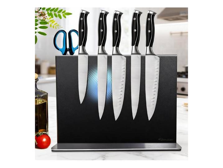 LuxusKollektion Magnet-Messerblock Magnetischer Messerblock 30cm Schwarz