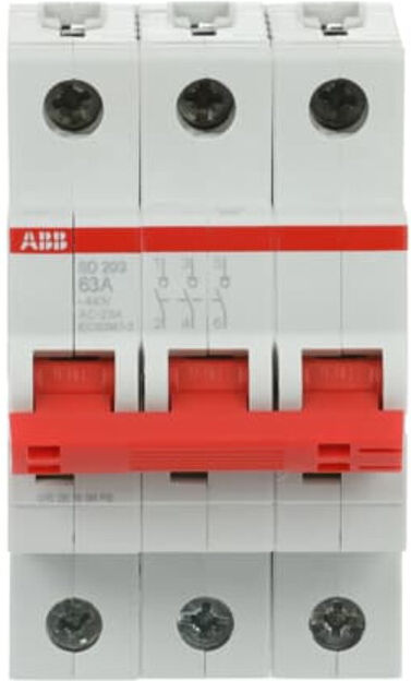 ABB Interrupteur-sectionneur SD203/63 3 pôles 63A (2CDD283101R0063)