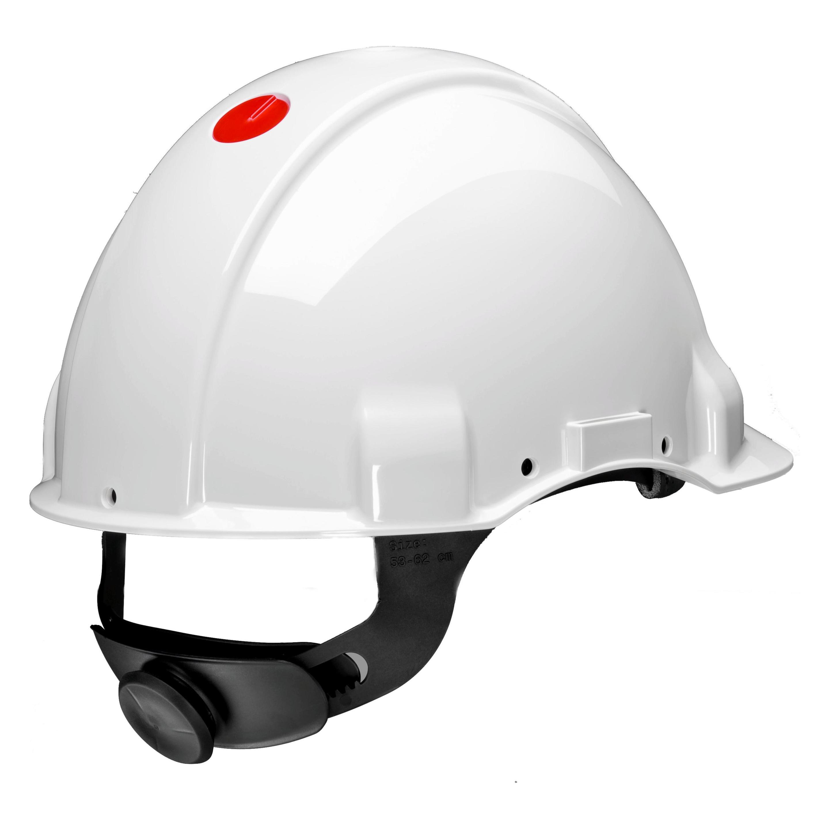 3M Schutzhelm G3001MUV1000V weiss EN 397,EN 50365 (5.30 - 6.20 cm) (G31MUWIS)