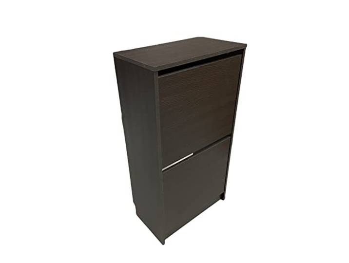 Ikea BISSA Armoire à chaussures marron 2 compartiments
