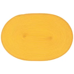 Unique Living Platzdecke Daisy 45x30cm oval Mango
