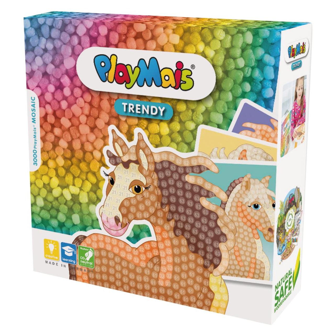PlayMais Trendy Mosaic Horses (3.000 Stück) (160359)