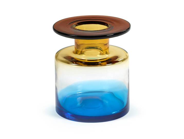 Serax Vase Wind & Fire 22 cm Blue-ambre