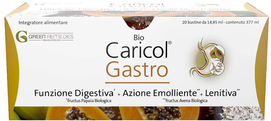 GREEN REMEDIES SpA Bio Caricol Gastro, 20 Bustine