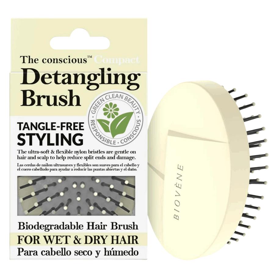 Biovène Biovene Biovene, The Conscious, Compact, Hair Brush, Canary Yellow, For Styling For Women (70705433)