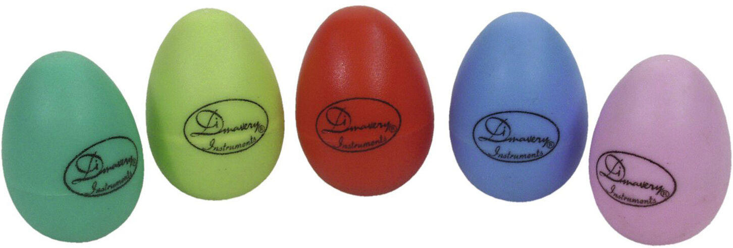 Dimavery Egg Shaker Farbig 2x