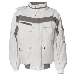 Winter Blouson "PLALINE" - 3XL - weiß/zink