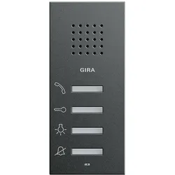 Gira, Klingel + Türsprechanlage, Wohnungsstation (Kabelgebunden)