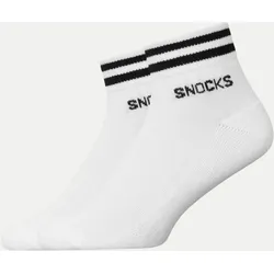 Retro Sneaker Sock - Unisex Weiß 43-46