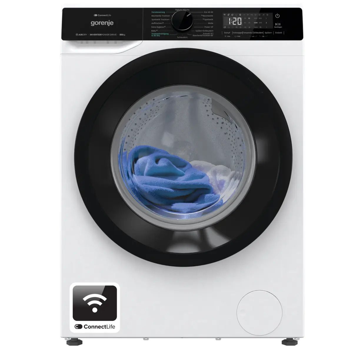 Gorenje WD2PA964ADW1/DE 9 kg / 6 kg Kondensations Waschtrockner 1400 U/min (Weiß) 20015775