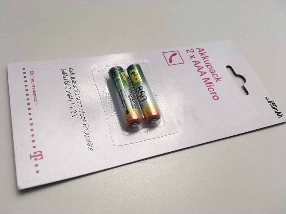 GP Batteries Deutsche Telekom oplaadbaar batterijpakket, 2x AAA
