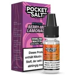 Pocket Salt Berry Mix Lemonade Nicsalt Liquid