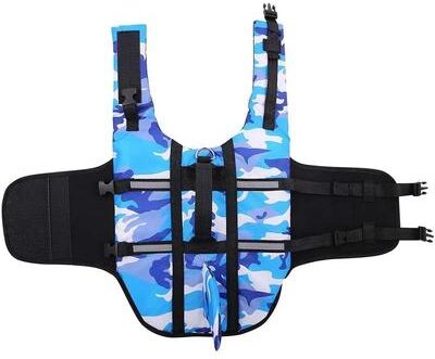 Uplift Picks Dog Life Jacket Swim Vest Adjustable Pet Swimming Safety Vest pink l