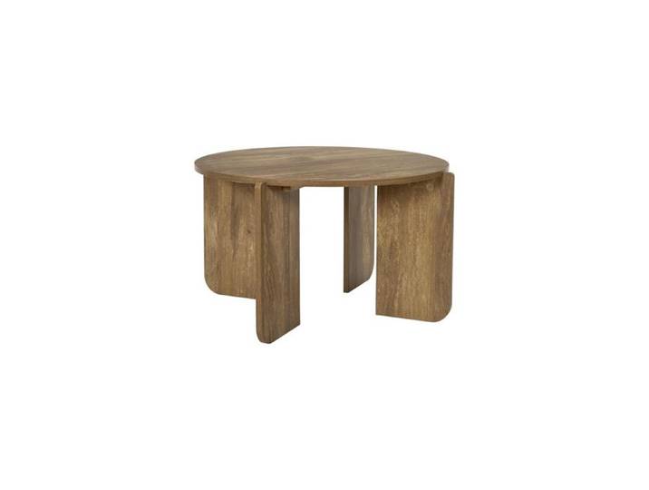 Table Basse Ronde  Heritage  70cm Marron