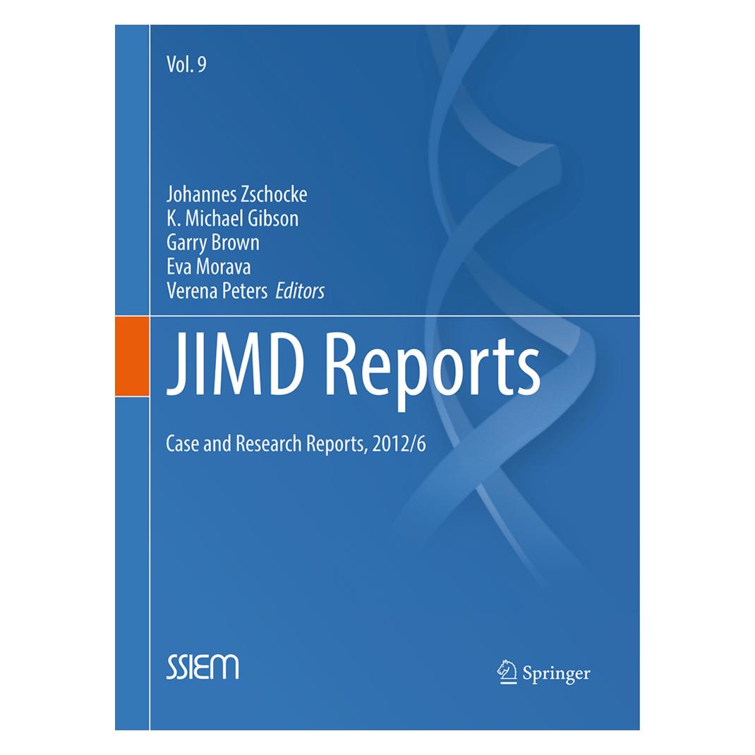 Springer JIMD Reports - Case and Research Reports, 2012/6 (Englisch, Softcover, Eva Morava, Garry, Johannes Zschocke, K/Brown, Michael Gibson, Verena Peters) (55505872)