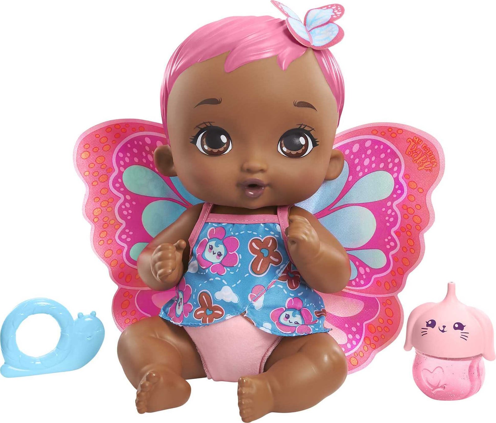 My Garden Baby Vlinder-babypop - Roze vlinder