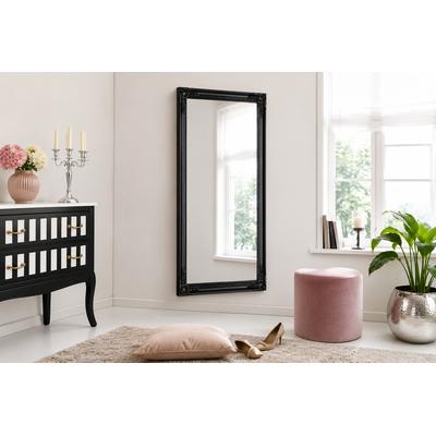Spiegel OTTO HOME "King, in 3 Größen, auch als Ganzkörperspiegel", schwarz, B:70cm H:130cm T:6cm, Glas, Spiegel, Wandspiegel mit aufwendigen Verzierungen