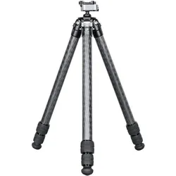 Leofoto SA-403C und Gewehraufnahme MA-30L (Carbon, Metall), Stativ, Schwarz