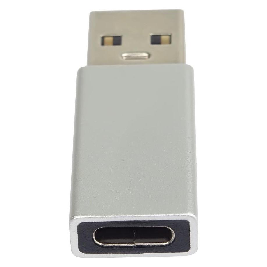 PremiumCord Adaptér USB-C na USB-A 2.0, stříbrná (USB 2.0) (kur31-33)