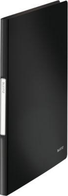 LEITZ Sichtbuch Solid, für DIN A4, 20 Hüllen, schwarz