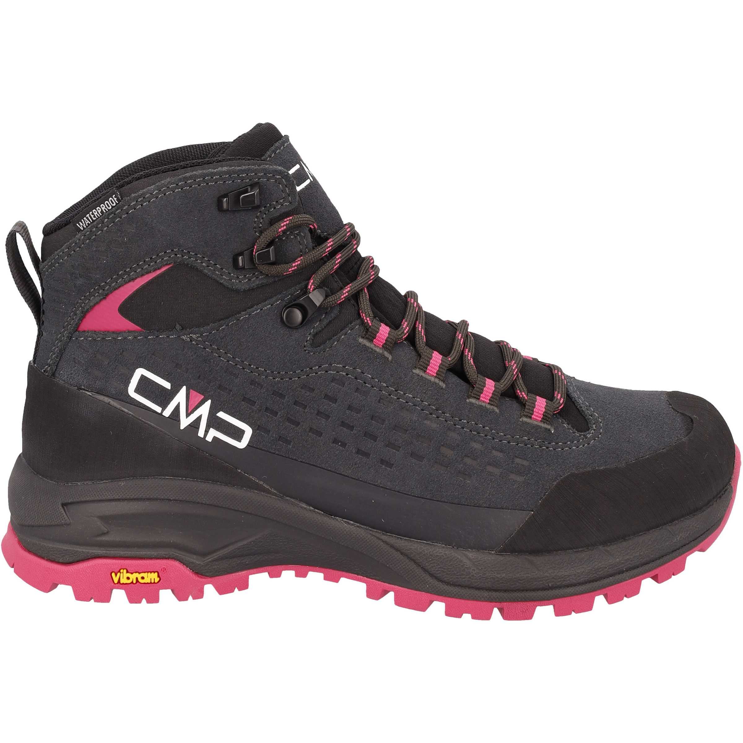 CMP Vertyx Mid WP Damen Wanderschuhe mehrfarbig Größe 40 Camping Wasserdicht