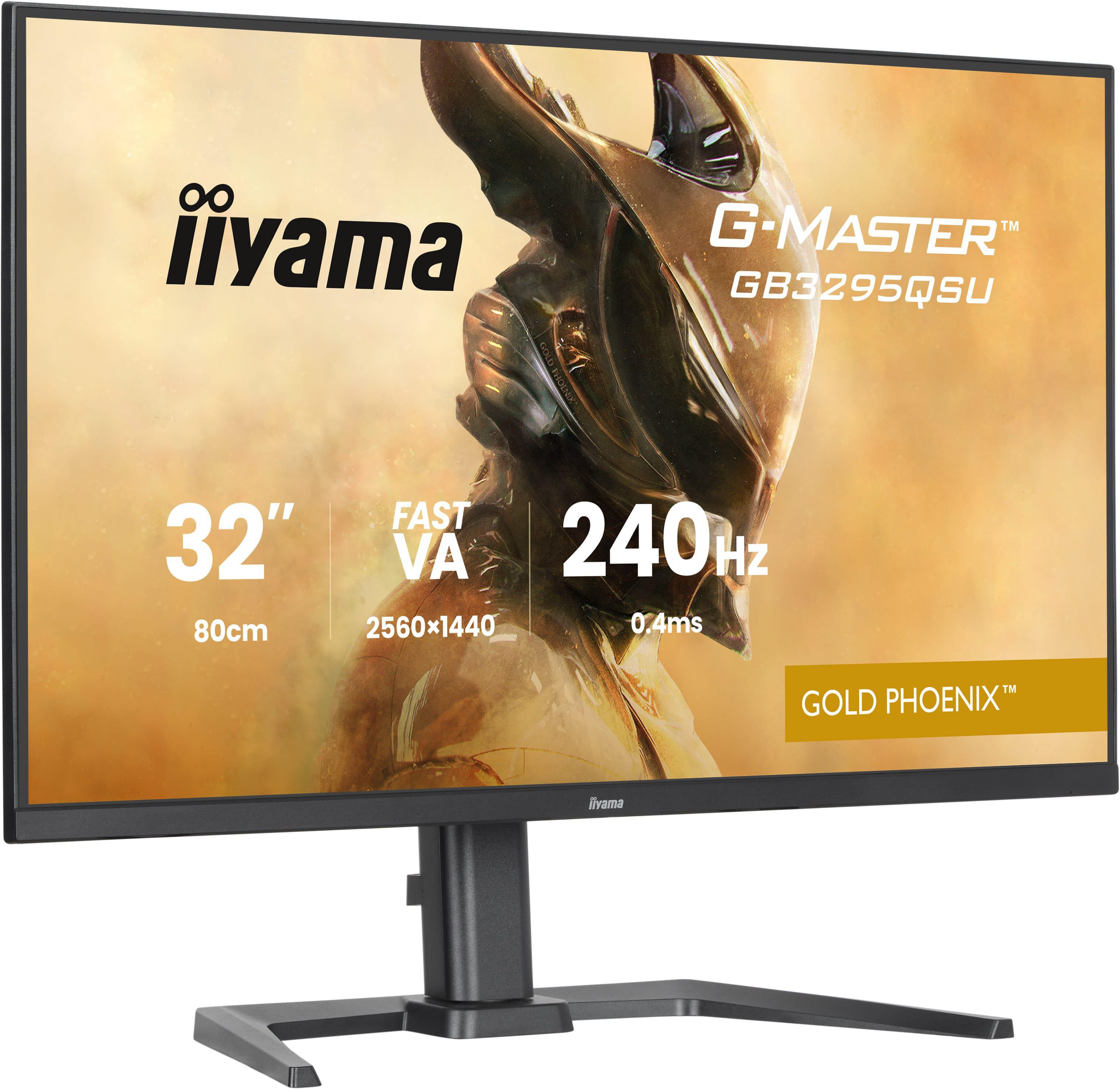 iiyama G-Master Gold Phoenix GB3295QSU-B1 32 Zoll QHD VA 16:9 240 Hz Gaming Monitor