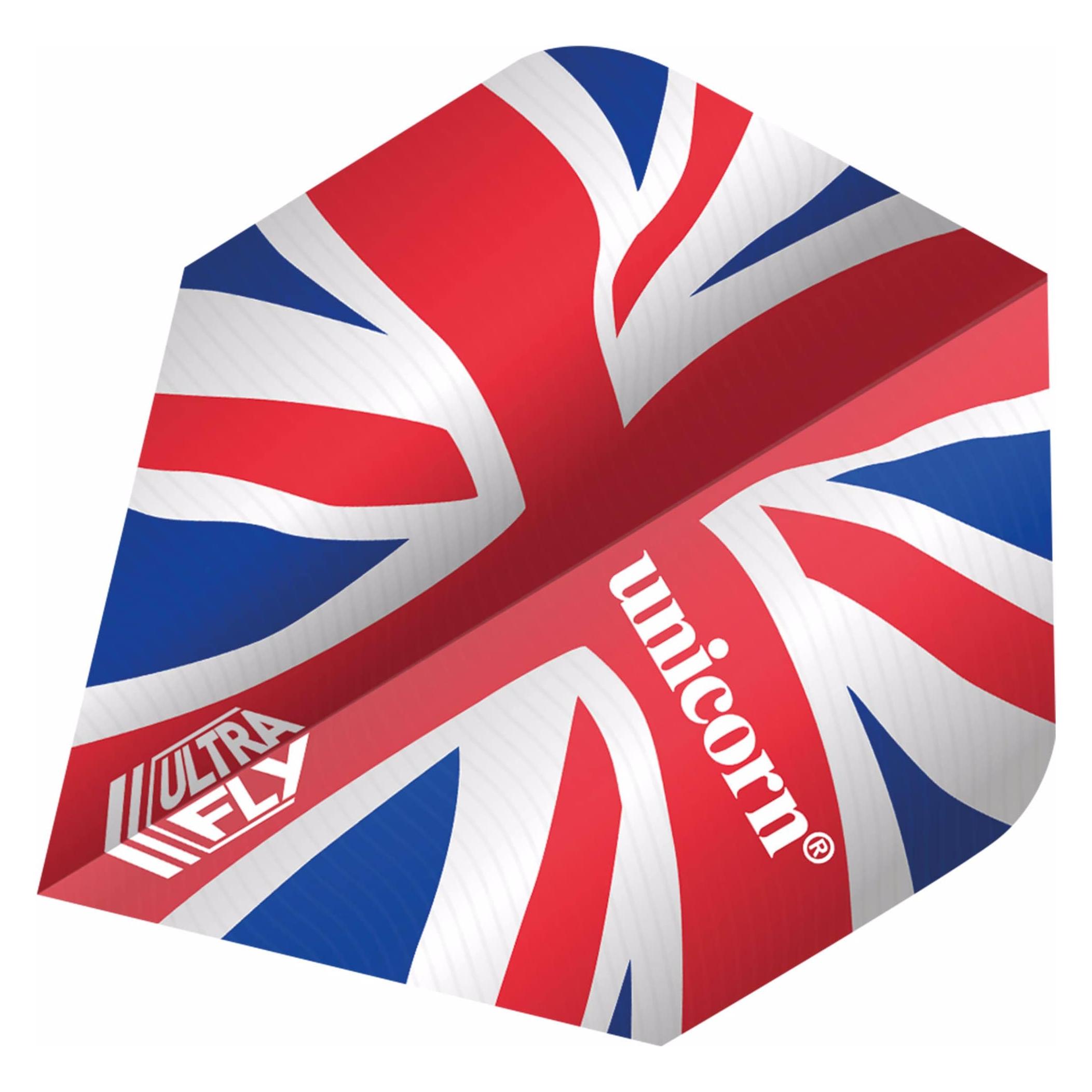 Unicorn Ultra Fly 100 Union Jack Wave Flights (17321697)