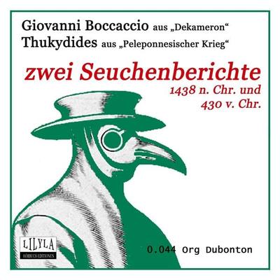 Zwei Seuchenberichte - Thukydides,Giovanni Boccaccio, Audio, 9783959896108
