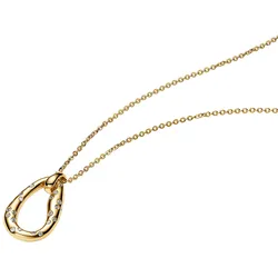 Pandora 364666C01-45 Damen-Collier mit Steinen Besetzt Goldfarben