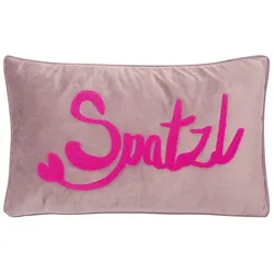 pad Letters Kissenhülle 30x50cm Spatzl dusty rose