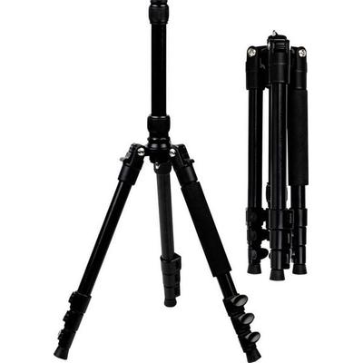 Deeper Tripod Tripod 1/4 Zoll Arbeitshöhe=51 - 136cm Schwarz