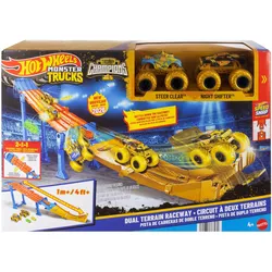 Mattel Hot Wheels Monster Trucks Trophy Champions Rennstrecke