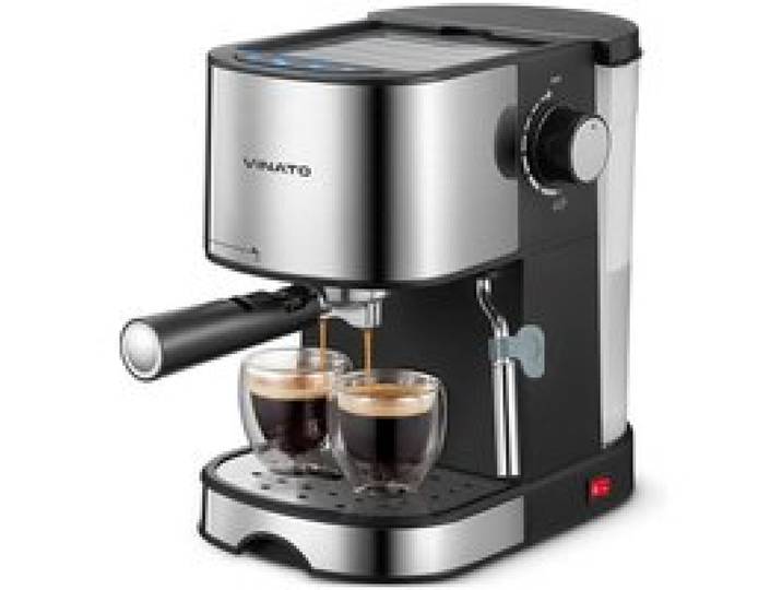 Machine à café espresso - ETHNICS ORIGINS - VINATO - 15 bar - Mousseur à lait - Réservoir amovible