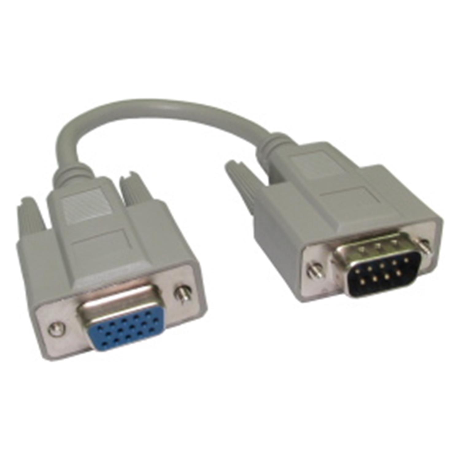 Cables Direct CDL D9 (F) to HD15 (M) VGA cable (AD-425)
