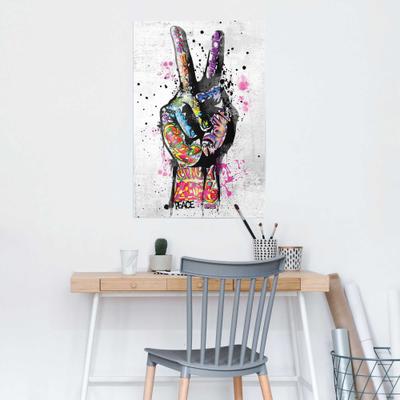 Poster REINDERS "Peace", bunt (farbe bild(er): bunt), B:61cm H:91,5cm T:0,1cm, Papier, Bilder, Poster
