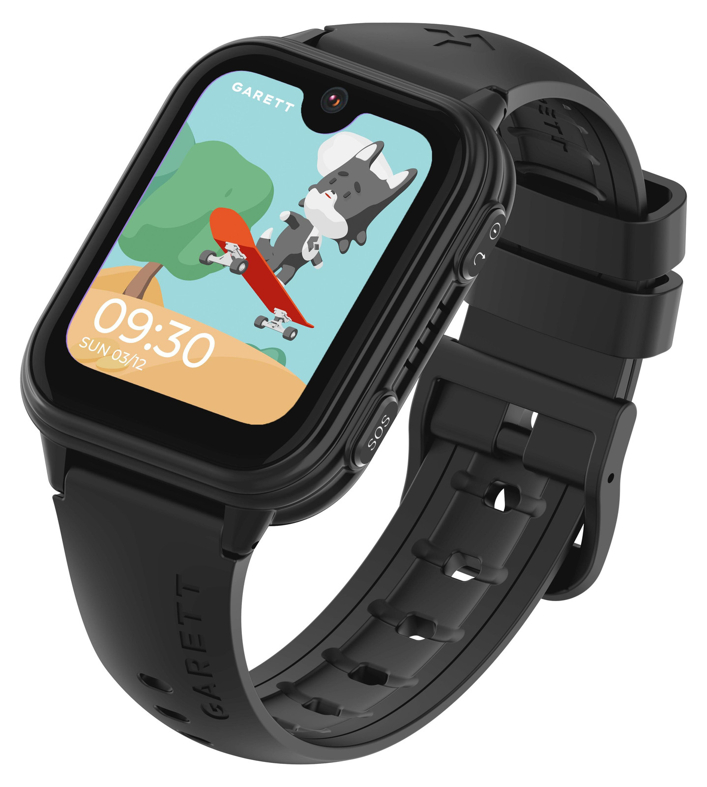 Garrett Kids Vibe 4G slimme horloge, zwart, Garett Electronics