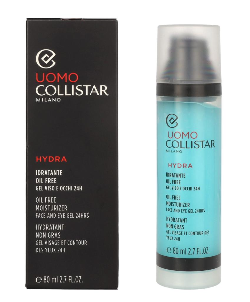 Collistar Uomo Hydra Olievrije Hydratatie Gezichts- en Ooggel 80 ml