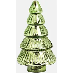 Tannenbaum aus Glas - H 20cm Grün