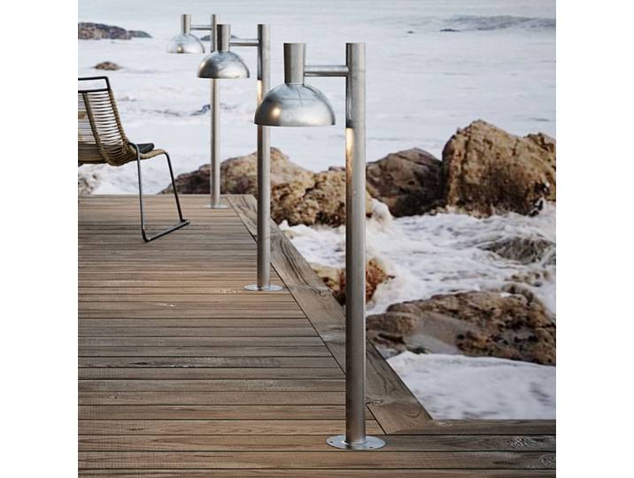 Arki 100 Garten Leuchte Galvanised - Nordlux - Modern - Metall - Einflammig
