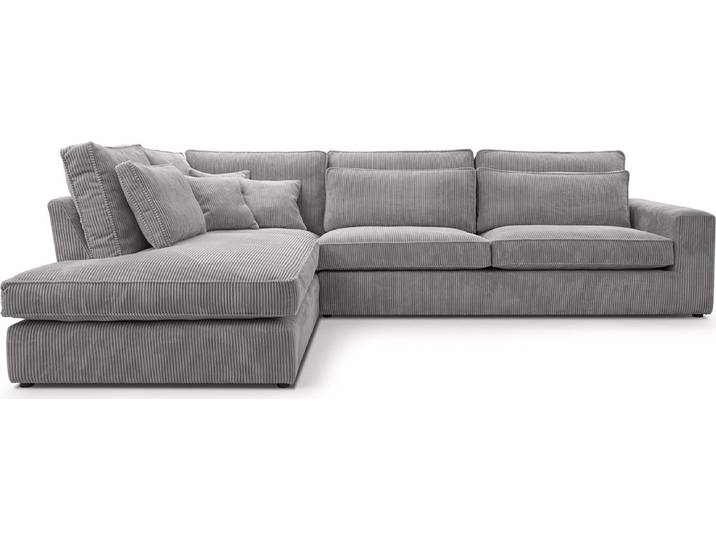 FEDVE Sofa Big Sofa Ecksofa Monica L- Form Funktionssofa Wohnlandschaft Design Couch Links
