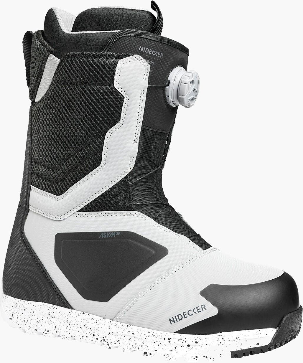 Nidecker Cascade Boa  - Gray Black - Man