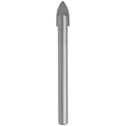 Ruko, Bohrereinsatz, Glas- und Fliesenbohrer mit Hartmetallschneide und Zylinderschaft