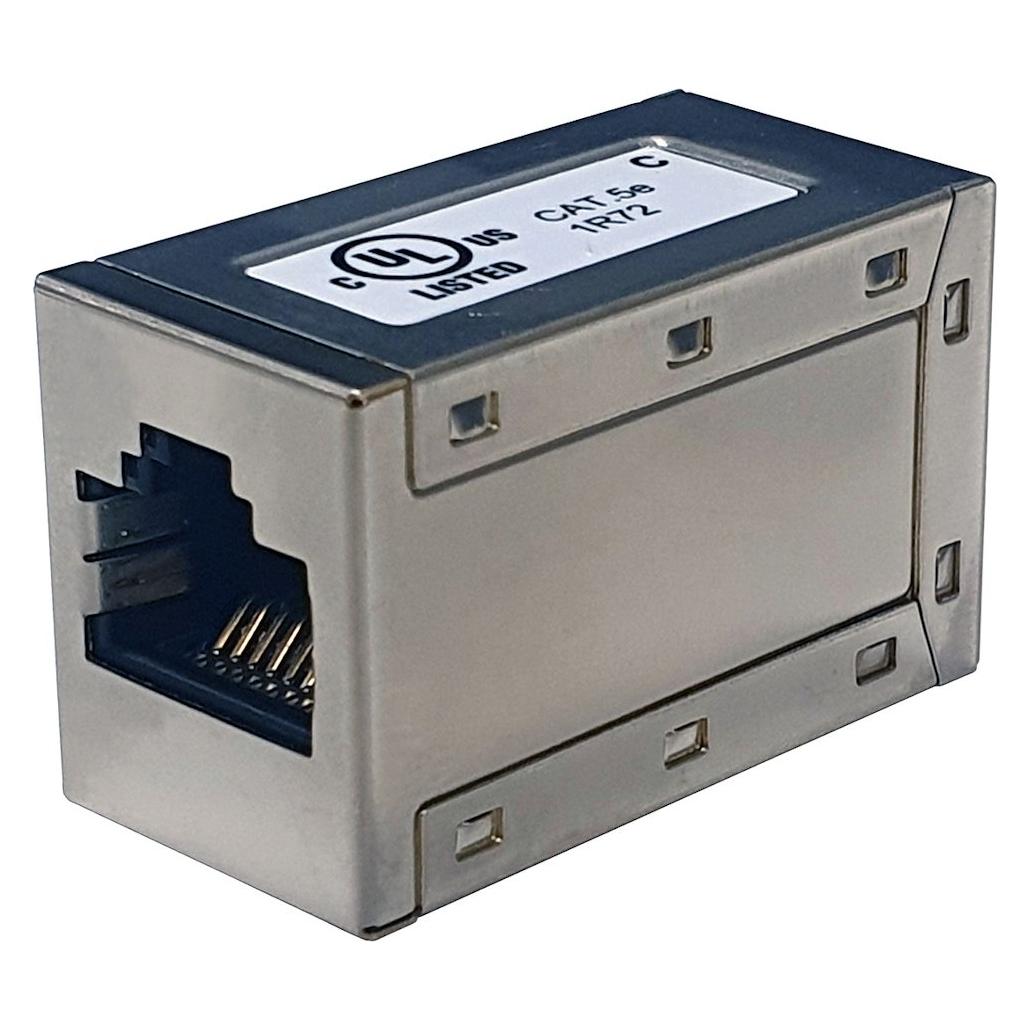 Solarix Stecker CAT5E STP / RJ45-RJ45 (Netzwerk Kupplung) (KRJ45-VEBB)