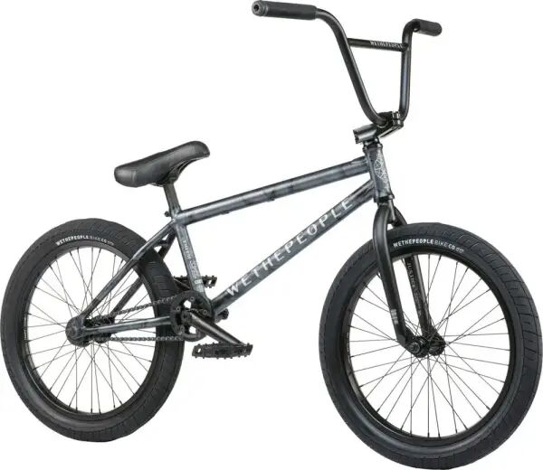 Wethepeople Justice 20" BMX Freestyle Bike (20.75" - Matt Ghost Grey)