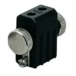 Paulmann Zubehör für Seilsystem 12V Lampenhalter, G4, 12V, schwarz PAUL-97841