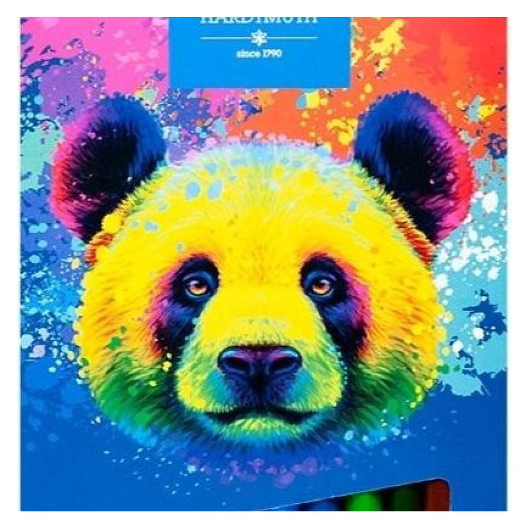 Koh-i-Noor Dreieckige Buntstifte Triocolor 24 St. Bär (24x) (155186)