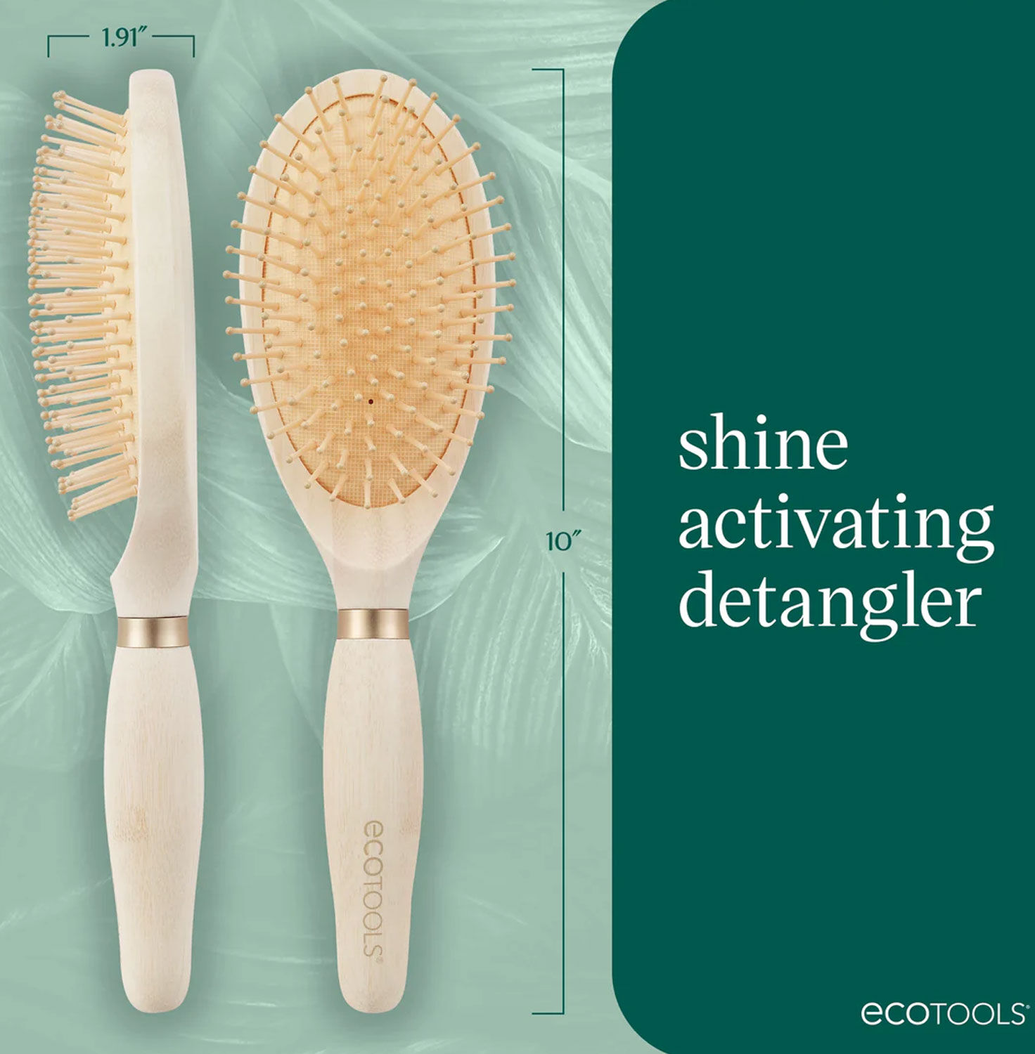 ECOTOOLS Shine Activating Detangler Hairbrush