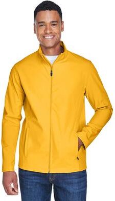 Team 365 TT80 Men's Leader Soft Shell Jacket in Sport Gold size 3XL